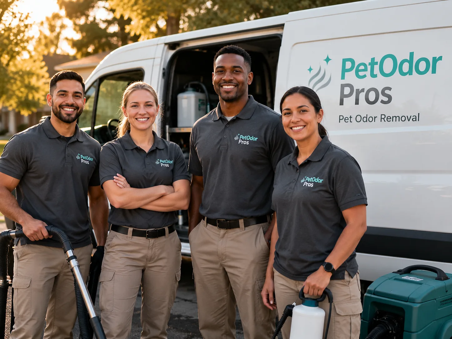 Pet Odor Removal team serving Henderson, MD